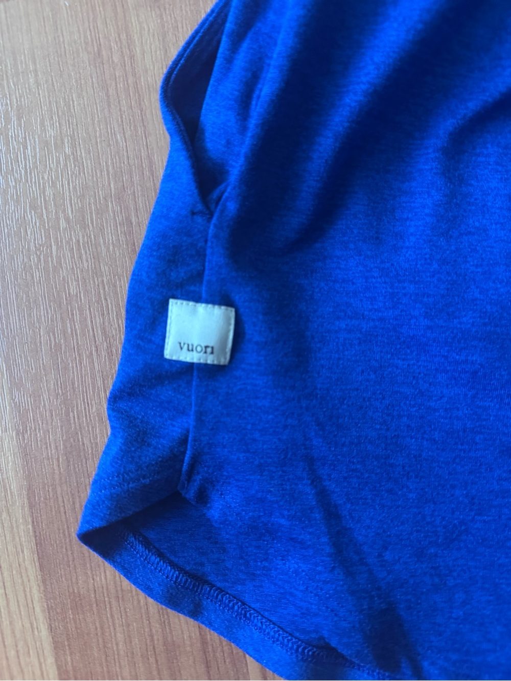 Vuori Halo Performance Short 2.0 in Copenhagen Blue Small - Picture 7 of 8